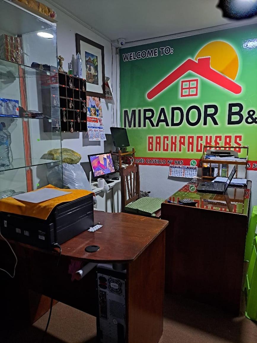 Mirador Backpackers B&B Huaraz  Buitenkant foto